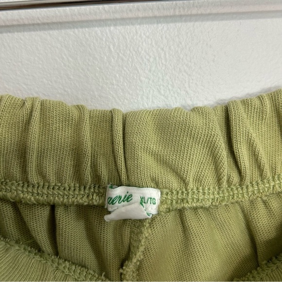 Aerie Olive Green Pocket Casual Lounge Pull On Shorts Women’s Size XL - Picture 3 of 6